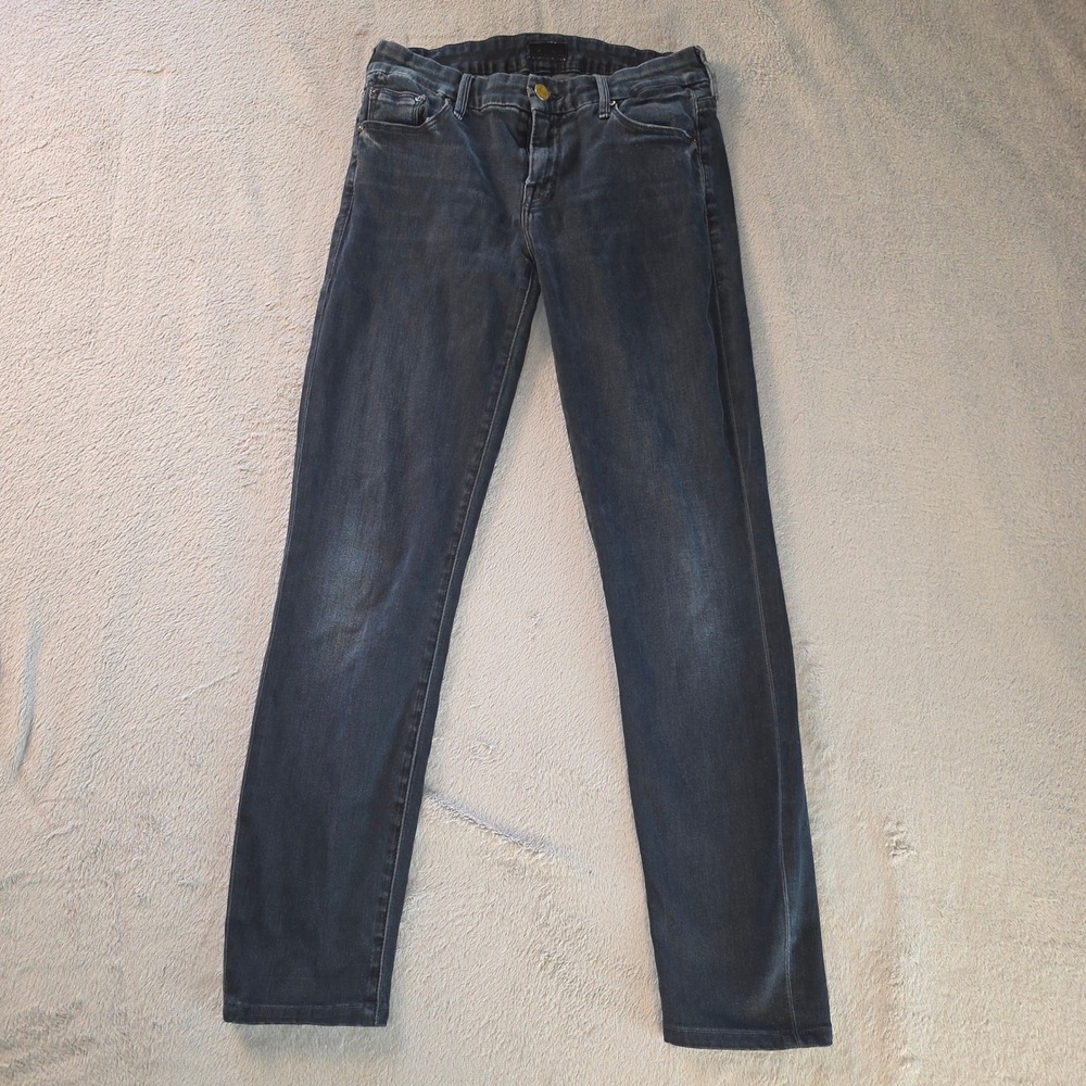Mother The Looker Grand Sophie Skinny Jeans Size 27 Dark Wash Blue Made in USA